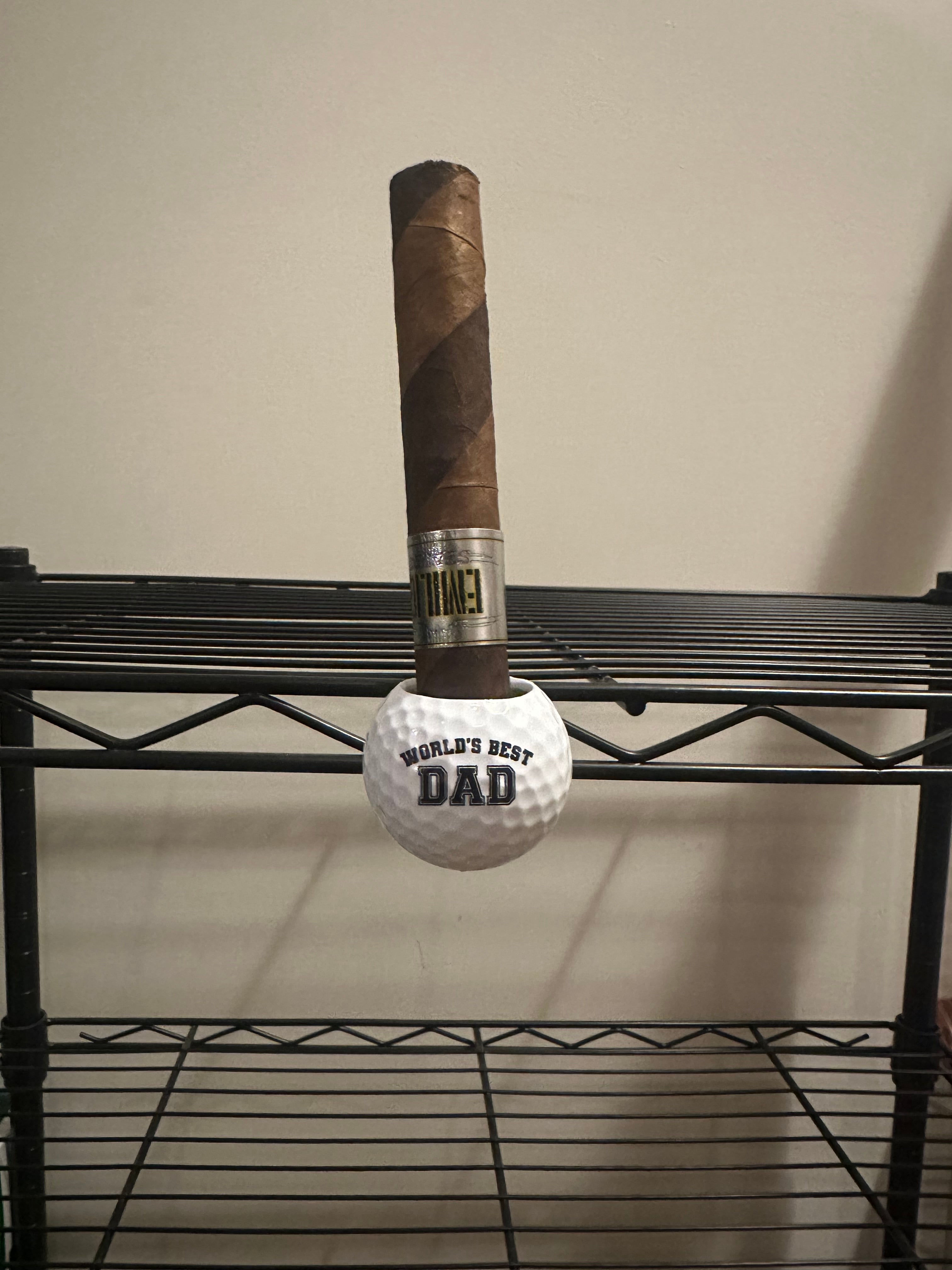 Stogie Dad Worlds Best Dad Magnetic Golf Ball Holder Father's Day Gift | Stogie ...